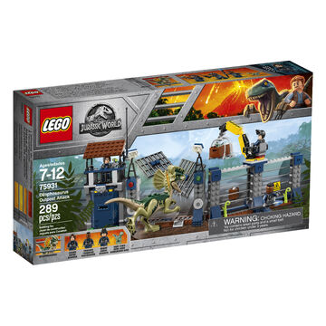 Jurassic world attack pack dilophosaurus shop