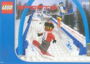 3538 Snowboard Boarder Cross Race