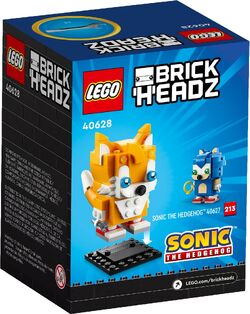 LEGO BrickHeadz 40629 Sonic the Hedgehog & 40628 Miles Tails