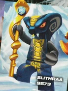 Slithraa's character card artwork