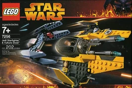 Jedi Starfighter and Vulture Droid 7256