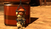 Obi-Wan in captivity.