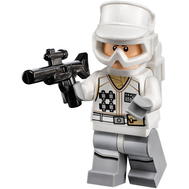 75138-2016 LEGO STAR WARS WHITE UNIFORM HOTH REBEL TROOPER 2 FIGURE NEW 