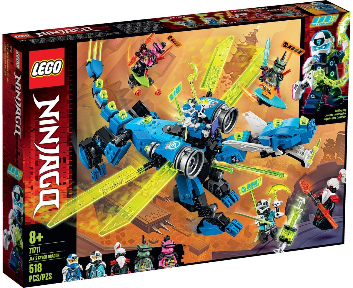 71711 Jay's Cyber Dragon | Brickipedia | Fandom