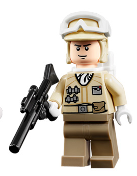 gun sw765 Star Wars Lego Hoth Rebel Trooper 