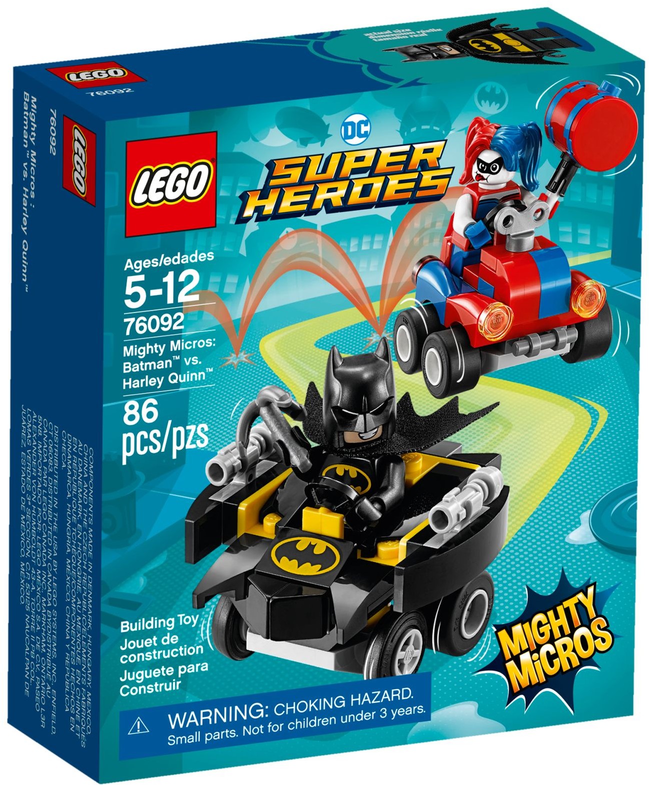 Lego mighty micros batman best sale
