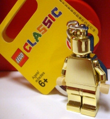 Lego deals golden minifigure