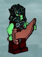 As seen in building instructions