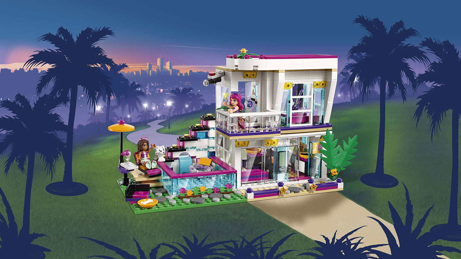 Lego Friends - 41135 - La Maison De La Pop Star Livi