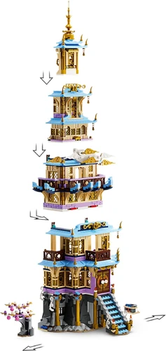 80058 Celestial Pagoda | Brickipedia | Fandom