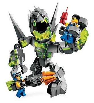 Lego rock golem top