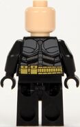 Comic-Con Exclusive Batman suit's back printing