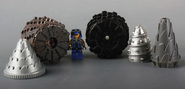 Old drill and wheel prototypes.