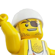Salty in LEGO Fortnite