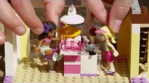 LEGO Building with Friends - Stephanie's Beach House Promo