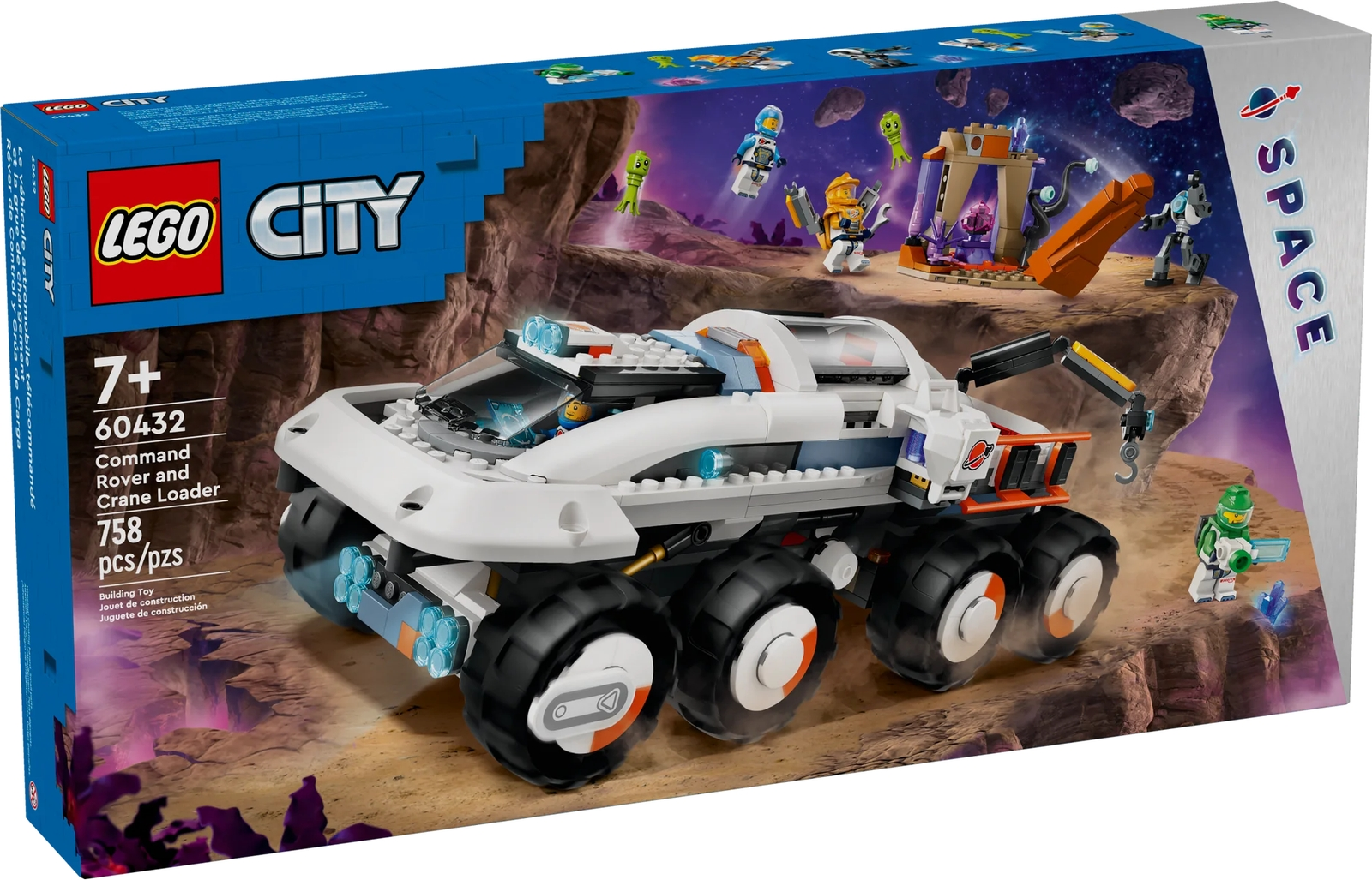 LEGO City space rover and crane rumoured for 2024