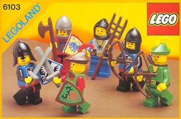 Lego castle minifigures top