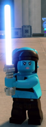 Aayla Secura in LEGO Star Wars: the Skywalker Saga