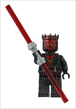 Darth maul lego figure hot sale