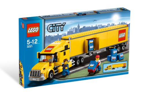 lego city truck and trailer