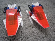 The cockpit sections.