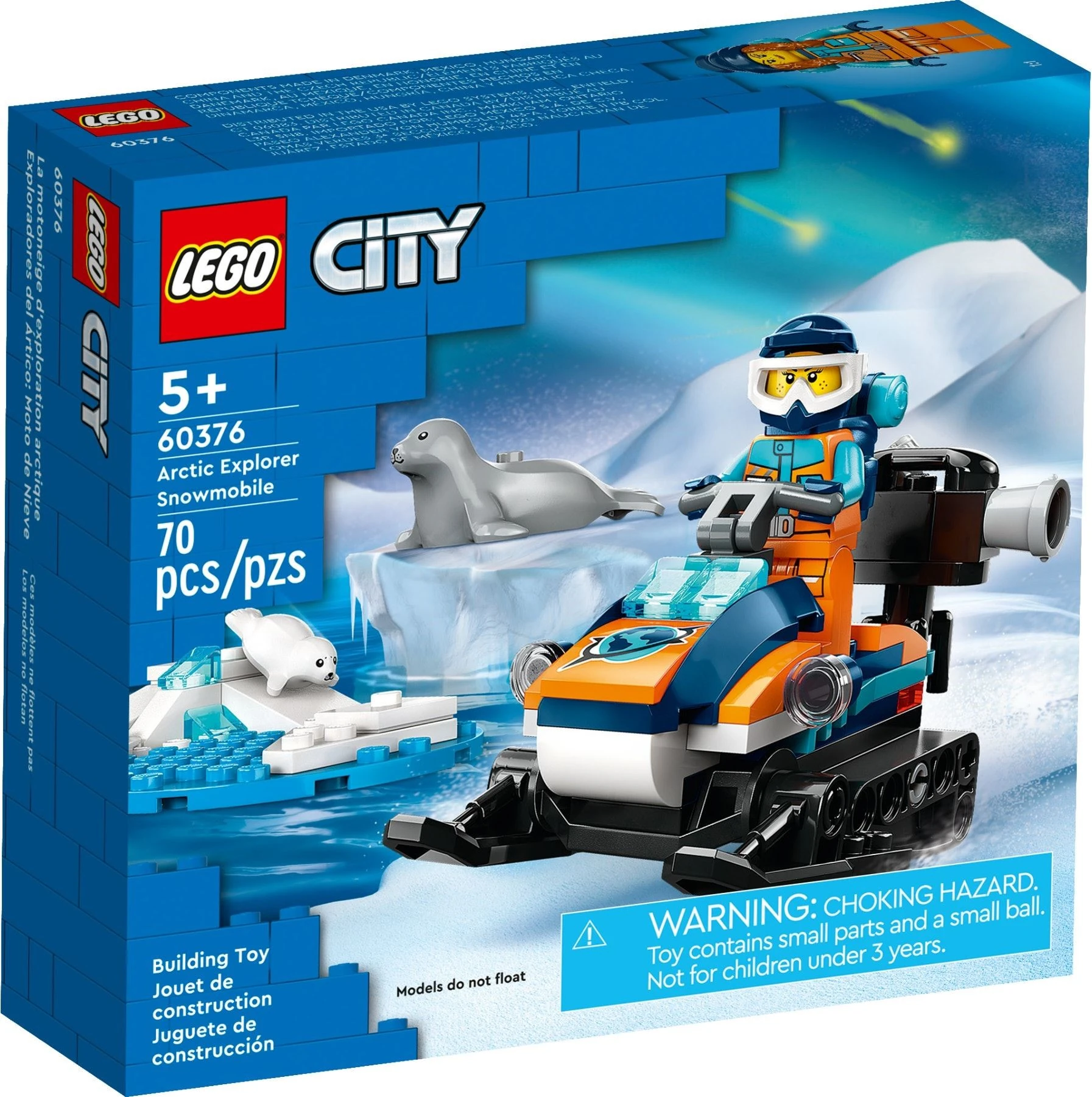 60376 Arctic Explorer Snowmobile | Brickipedia | Fandom