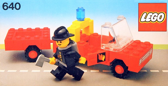 640 Fire Truck and Trailer Brickipedia Fandom