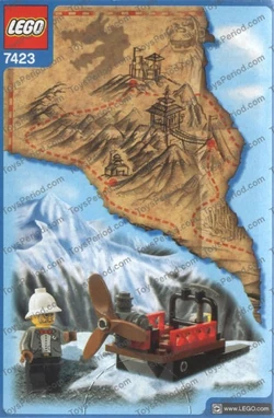 7423 Mountain Sleigh | Brickipedia | Fandom