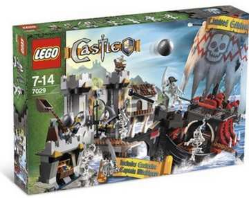 Lego skeleton attack sale
