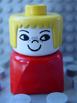 Blonde lego best sale girl