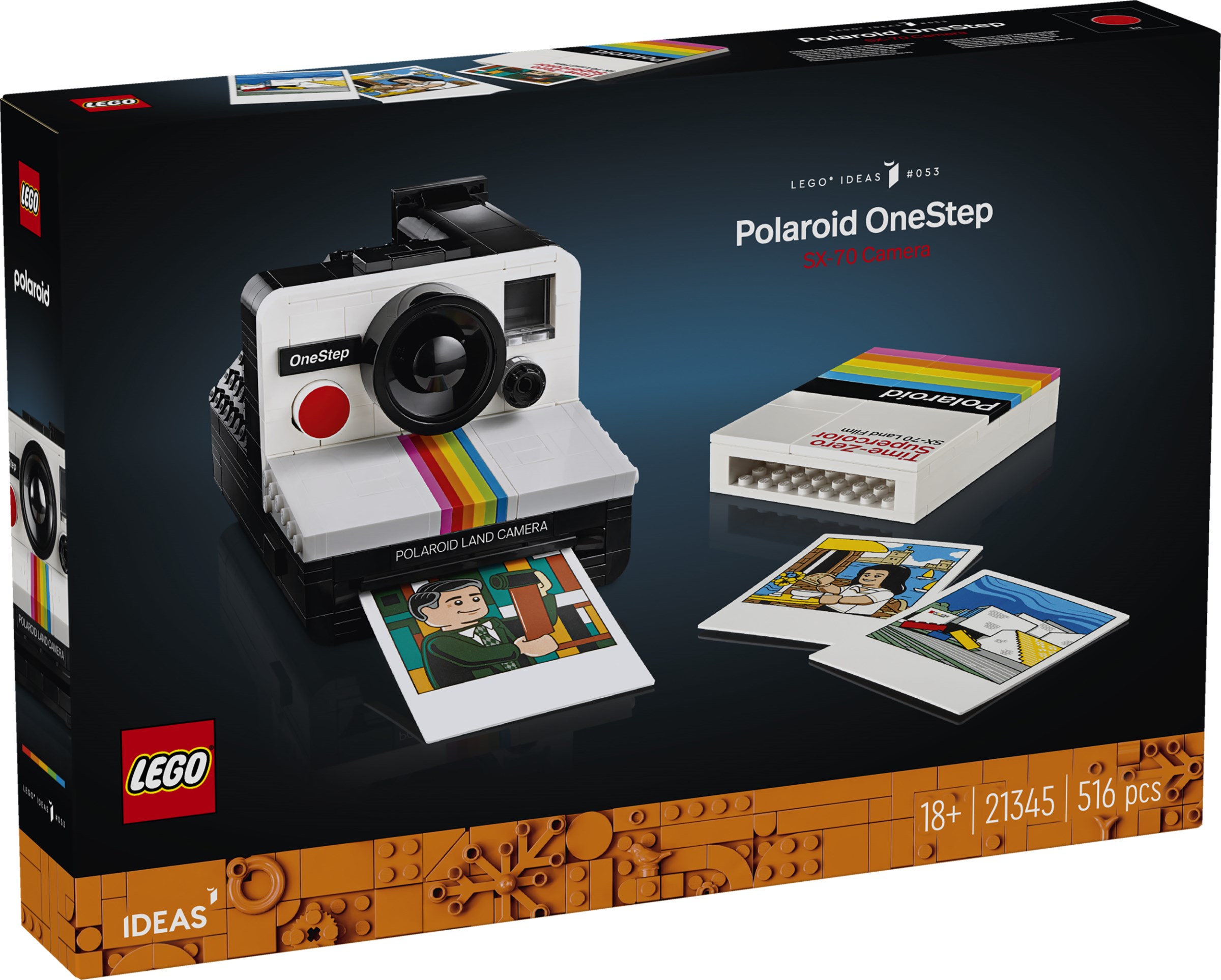 21345 Polaroid OneStep SX-70 Camera, Brickipedia