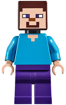 Minecraft steve minifigure cheap