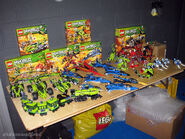 Prototypes of Ninjago sets