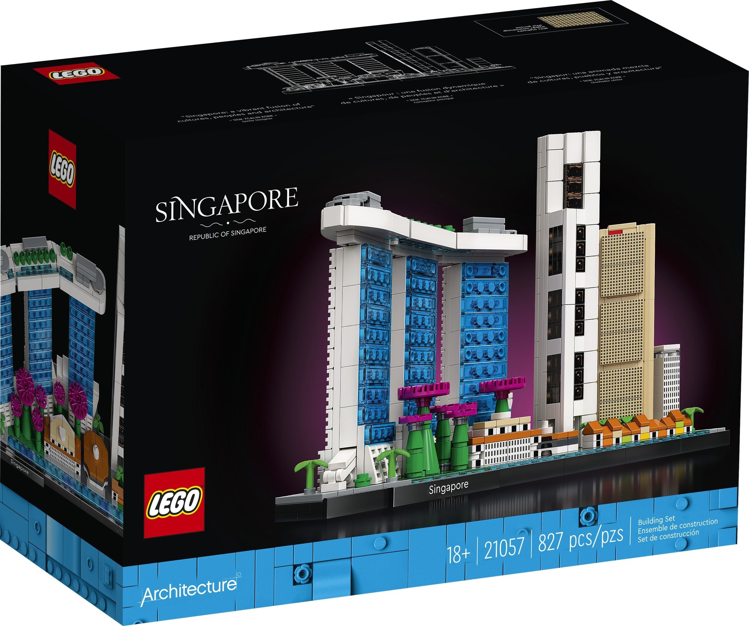 wählbar LEGO Architecture Set 21000 21003 21004 21005 21012 21014 21007 21013 
