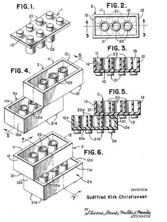 parts of a lego brick