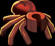 The red spider as it appears in Lego Indiana Jones: The Original Adventures