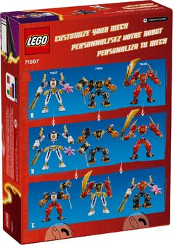 LEGO 71807 Ninjago Sora's Elemental Tech Mech