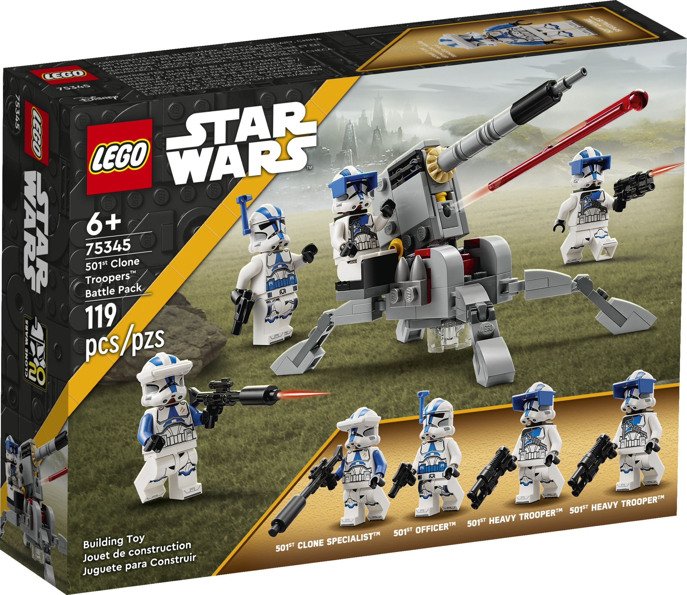 75345 501st Clone Troopers Battle Pack | Brickipedia | Fandom