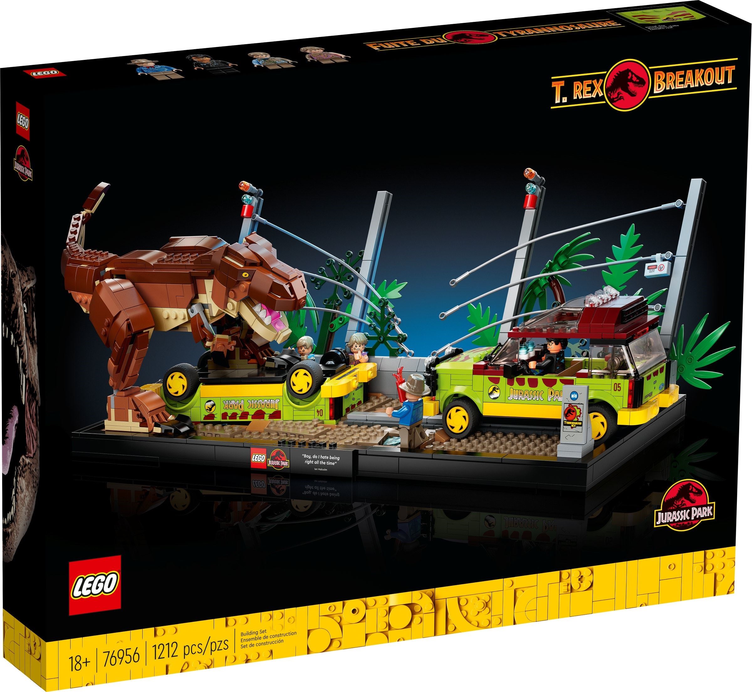 Lego Welcomes Everyone Back to Jurassic Park With 5 New Sets