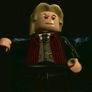 Lucius Malfoy in the video game.