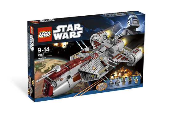 Authentic LEGO Star Wars Wolfpack Clone Trooper Minifigure sw331 7964 Republic 