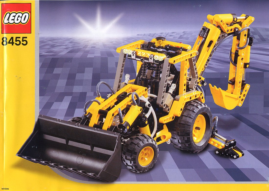 Lego deals backhoe loader