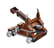 The catapult that comes with the set