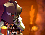 After a loss in LEGO Battles.