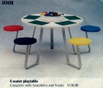Lego 3 seat play table hotsell