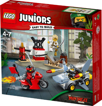 Lego 10739 juniors shark attack sale