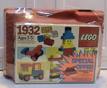1932 Basic Building Set with Storage Case | Brickipedia | Fandom