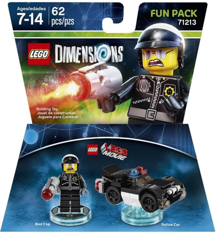 71213 LEGO Movie Bad Cop Fun Pack, Brickipedia