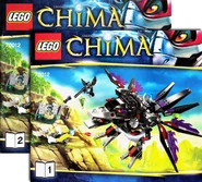 The instruction booklets