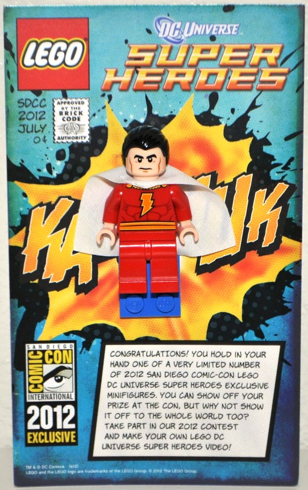 Comic Con Exclusive Shazam Giveaway Brickipedia Fandom